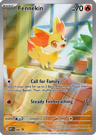 Fennekin - 080 (80) [ME: Mega Evolution Promo] Holofoil
