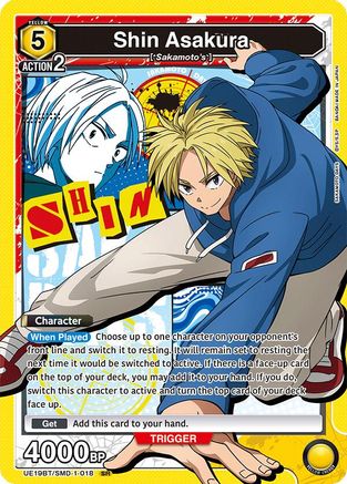Shin Asakura (018) (UE19BT/SMD-1-018) [UE19BT: SAKAMOTO DAYS] Foil
