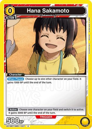 Hana Sakamoto (UE19BT/SMD-1-027) [UE19BT: SAKAMOTO DAYS]-1