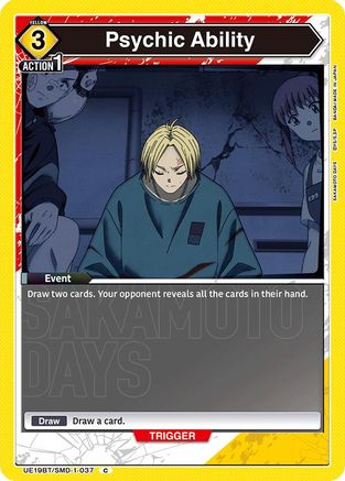 Psychic Ability (UE19BT/SMD-1-037) [UE19BT: SAKAMOTO DAYS]-1