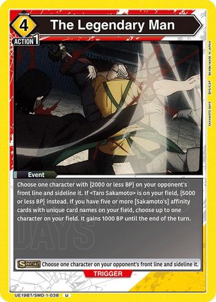 The Legendary Man (UE19BT/SMD-1-038) [UE19BT: SAKAMOTO DAYS]