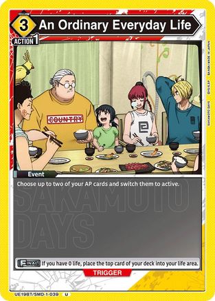 An Ordinary Everyday Life (UE19BT/SMD-1-039) [UE19BT: SAKAMOTO DAYS] - Deck Out Gaming