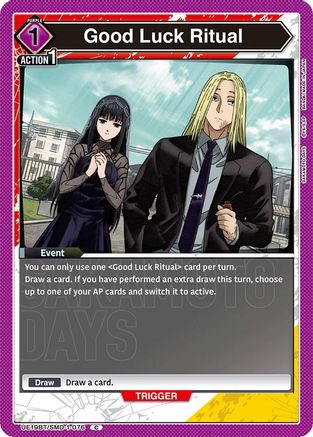Good Luck Ritual (UE19BT/SMD-1-076) [UE19BT: SAKAMOTO DAYS]-1
