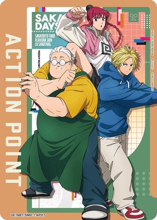 Action Point Card (AP07) (UE19BT/SMD-1-AP07) [UE19BT: SAKAMOTO DAYS] - Deck Out Gaming
