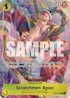 Scratchmen Apoo (Premium Card Collection -Best Selection Vol. 6-) (OP10-108) [One Piece Promotion Cards] Foil - Deck Out Gaming