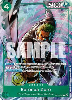 Roronoa Zoro (Premium Card Collection -Best Selection Vol. 6-) (OP13-037) [One Piece Promotion Cards] Foil - Deck Out Gaming