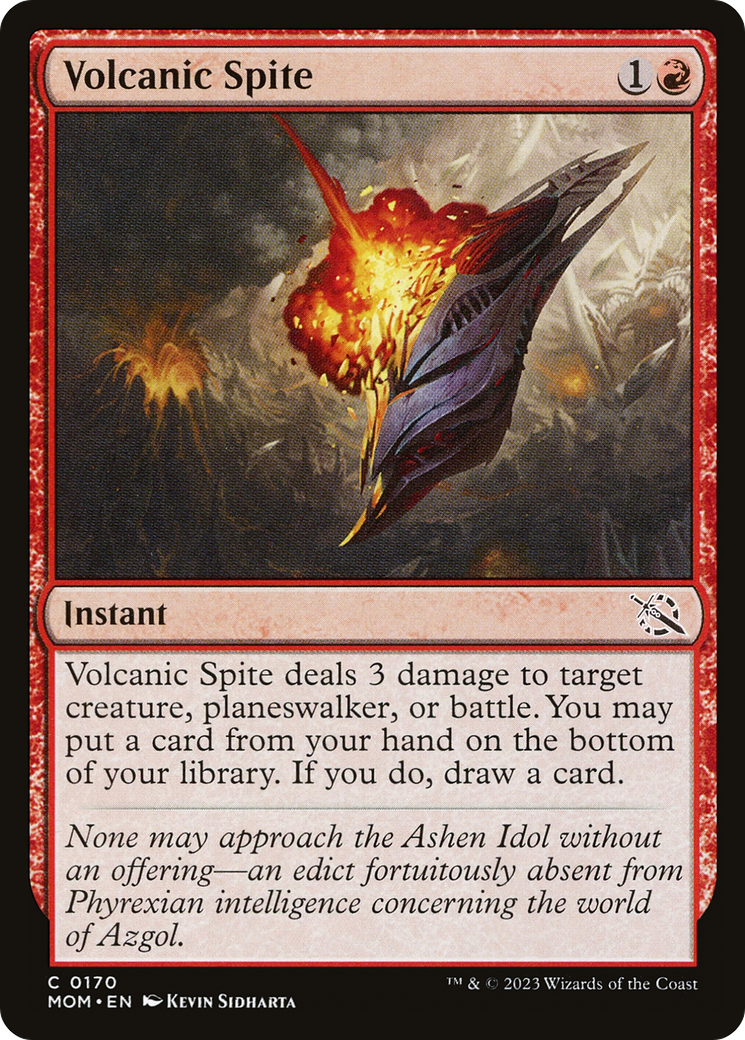 Volcanic Spite (170) [March of the Machine] - Deck Out Gaming