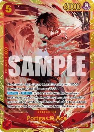 Portgas.D.Ace (118) (OP16-118) [The Time of Battle] Foil - Deck Out Gaming
