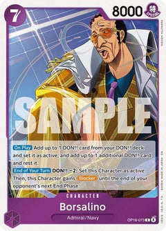 Borsalino (OP16-073) [The Time of Battle] Foil-1