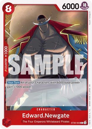 Edward.Newgate (ST30-003) [Starter Deck EX: Luffy & Ace] - Deck Out Gaming