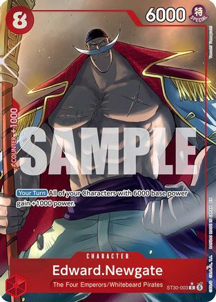 Edward.Newgate (Full Art) (ST30-003) [Starter Deck EX: Luffy & Ace] Foil - Deck Out Gaming