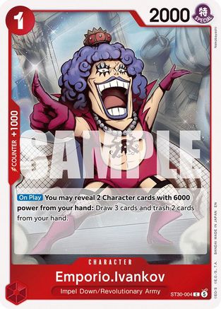 Emporio.Ivankov (ST30-004) [Starter Deck EX: Luffy & Ace] - Deck Out Gaming
