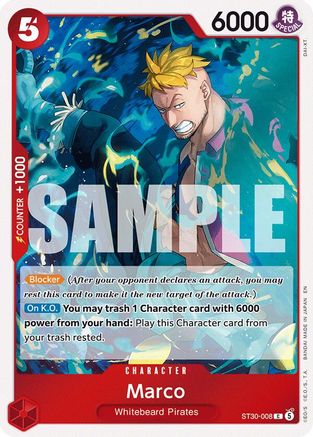 Marco (ST30-008) [Starter Deck EX: Luffy & Ace]-1