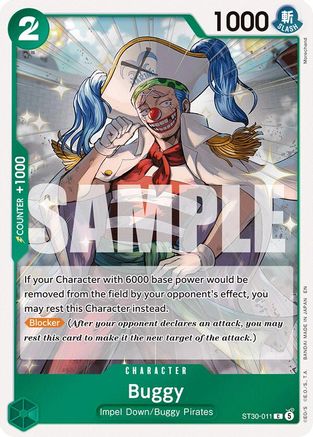 Buggy (ST30-011) [Starter Deck EX: Luffy & Ace] - Deck Out Gaming