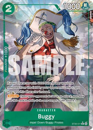 Buggy (Full Art) (ST30-011) [Starter Deck EX: Luffy & Ace] Foil - Deck Out Gaming