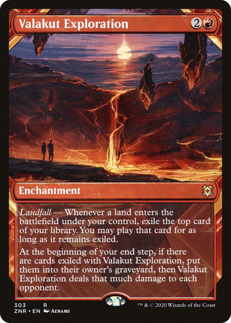Valakut Exploration (Showcase) (303) [Zendikar Rising] - Deck Out Gaming