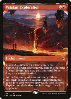 Valakut Exploration (Showcase) (303) [Zendikar Rising] foil - Deck Out Gaming