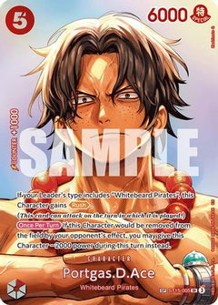 Portgas.D.Ace (SP) (ST15-005) [The Time of Battle] Foil-1