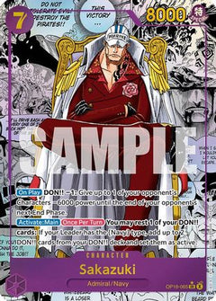Sakazuki (Manga) (OP16-065) [The Time of Battle] Foil-1