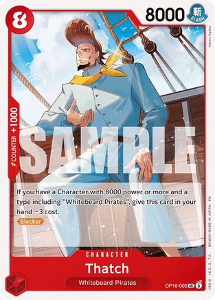 Thatch (OP16-005) [The Time of Battle] - Deck Out Gaming