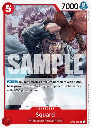Squard (OP16-008) [The Time of Battle] - Deck Out Gaming