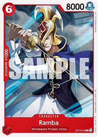 Ramba (OP16-016) [The Time of Battle] - Deck Out Gaming