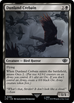 Dunland Crebain (82) [The Lord of the Rings: Tales of Middle-earth] foil - Deck Out Gaming
