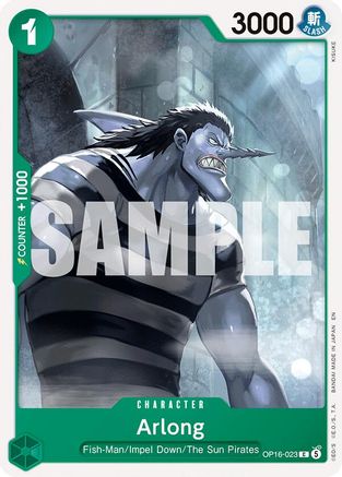 Arlong (OP16-023) [The Time of Battle] - Deck Out Gaming