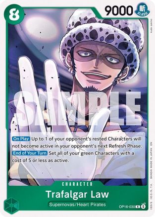 Trafalgar Law (030) (OP16-030) [The Time of Battle] - Deck Out Gaming