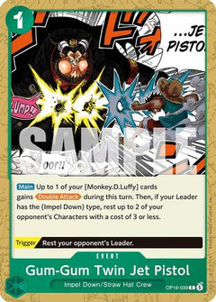 Gum-Gum Twin Jet Pistol (OP16-039) [The Time of Battle]-1