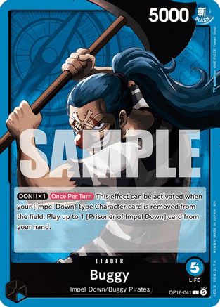 Buggy (041) (OP16-041) [The Time of Battle] - Deck Out Gaming