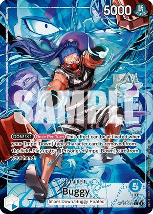 Buggy (041) (Alternate Art) (OP16-041) [The Time of Battle] Foil - Deck Out Gaming