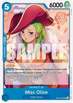 Miss Olive (OP16-050) [The Time of Battle]-1
