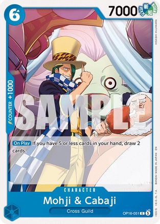Mohji & Cabaji (OP16-051) [The Time of Battle]-1