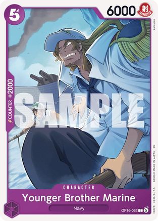 Younger Brother Marine (OP16-062) [The Time of Battle] - Deck Out Gaming