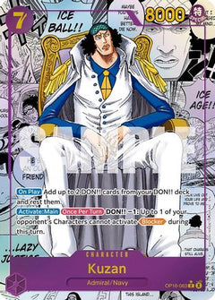 Kuzan (Manga) (OP16-063) [The Time of Battle] Foil-1