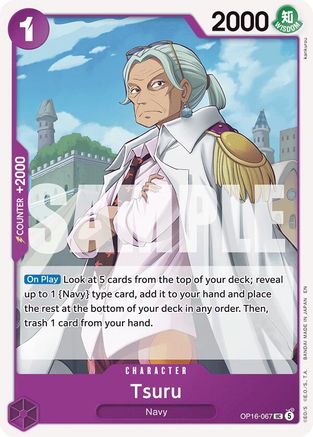 Tsuru (OP16-067) [The Time of Battle] - Deck Out Gaming