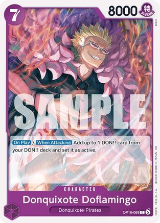 Donquixote Doflamingo (069) (OP16-069) [The Time of Battle] - Deck Out Gaming