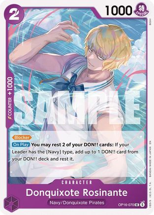 Donquixote Rosinante (OP16-070) [The Time of Battle] - Deck Out Gaming