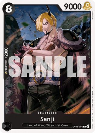Sanji (OP16-086) [The Time of Battle] - Deck Out Gaming