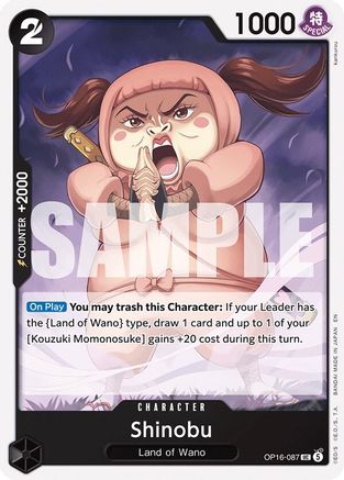 Shinobu (OP16-087) [The Time of Battle] - Deck Out Gaming