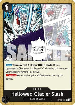Hallowed Glacier Slash (OP16-100) [The Time of Battle]-1
