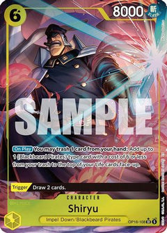 Shiryu (Full Art) (OP16-108) [The Time of Battle] Foil-1