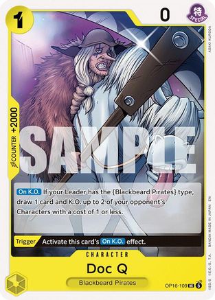 Doc Q (OP16-109) [The Time of Battle] - Deck Out Gaming