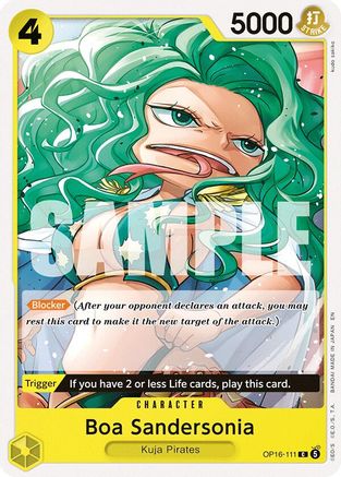 Boa Sandersonia (OP16-111) [The Time of Battle] - Deck Out Gaming