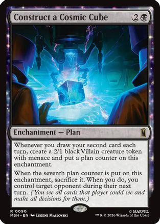 Construct a Cosmic Cube (90) [Marvel Super Heroes] - Deck Out Gaming
