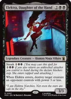 Elektra, Daughter of the Hand (97) [Marvel Super Heroes] - Deck Out Gaming