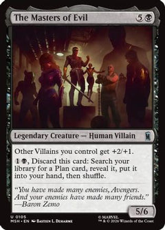 The Masters of Evil (105) [Marvel Super Heroes] foil - Deck Out Gaming