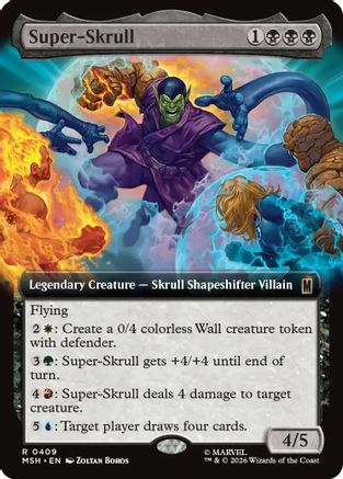 Super-Skrull (Extended Art) (409) [Marvel Super Heroes] - Deck Out Gaming