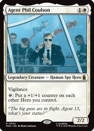 Agent Phil Coulson (4) [Marvel Super Heroes] - Deck Out Gaming